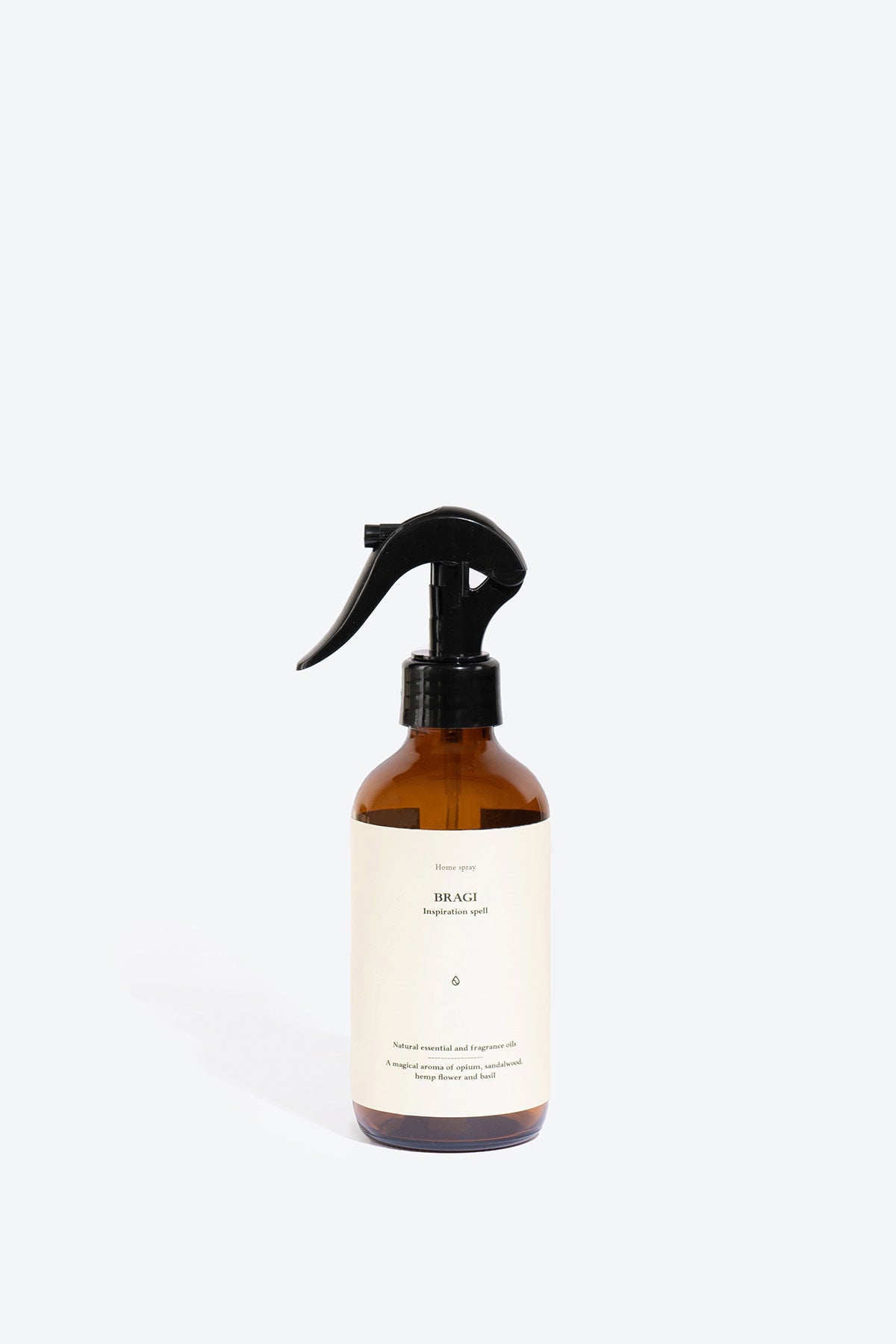 BRAGI perfumed home spray styled for a creative workspace ritual