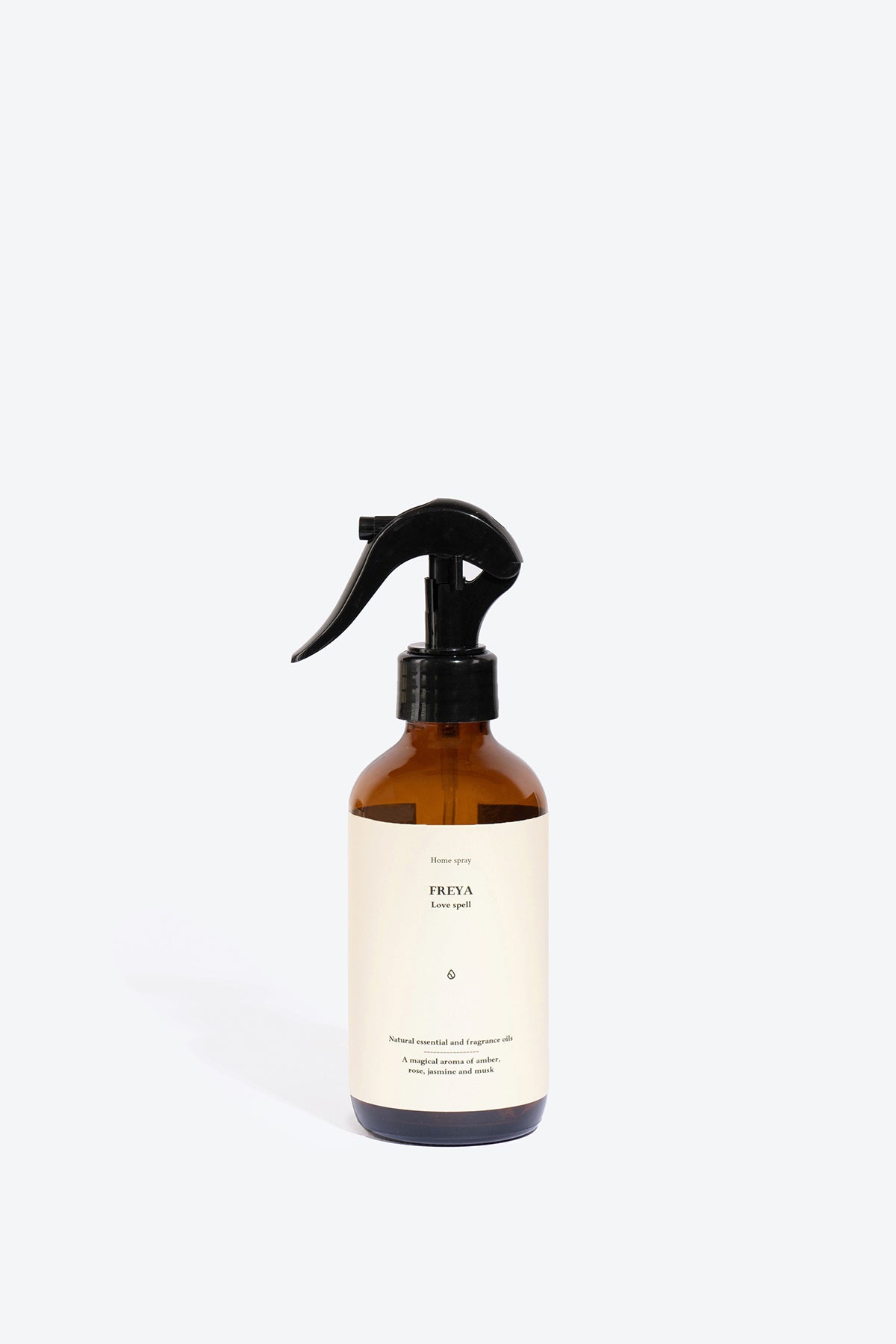 FREYA home spray beside ritual affirmation card