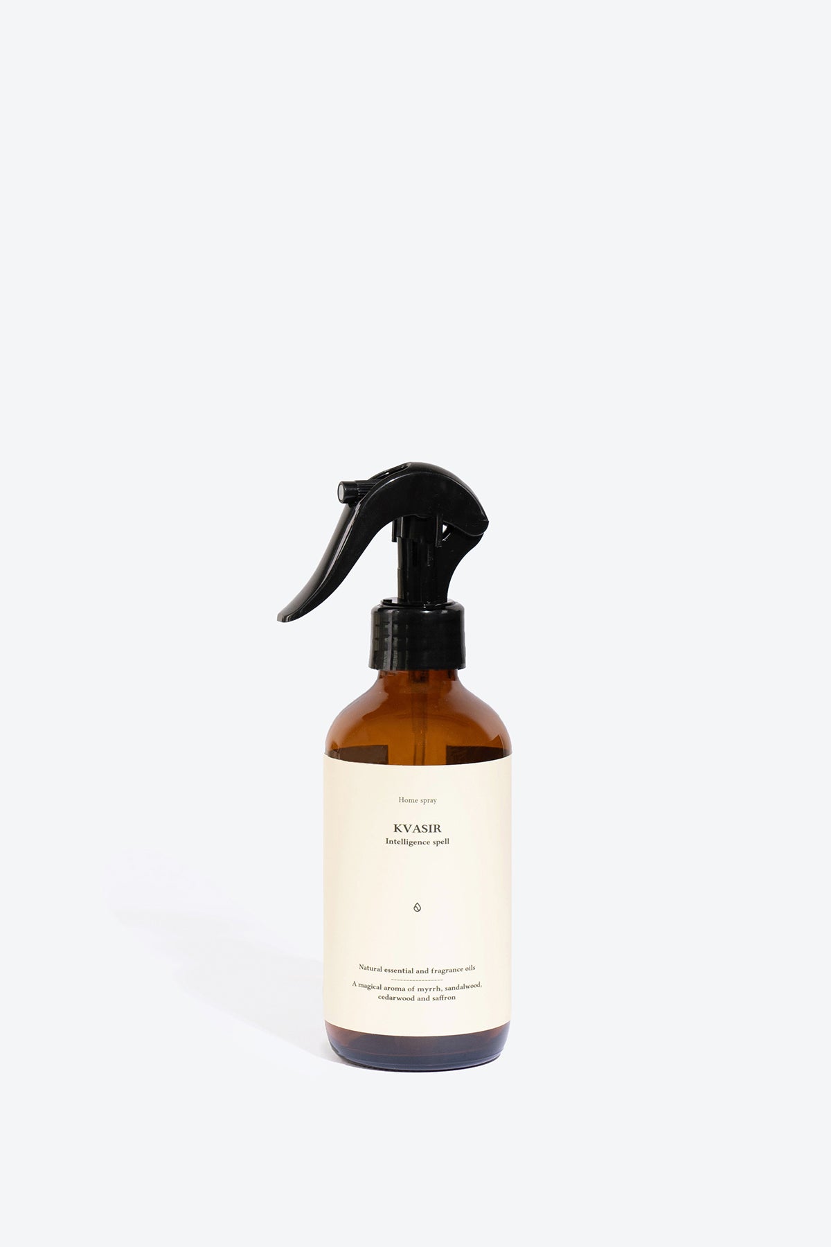 Perfumed Home Spray KVASIR bottle with ritual card