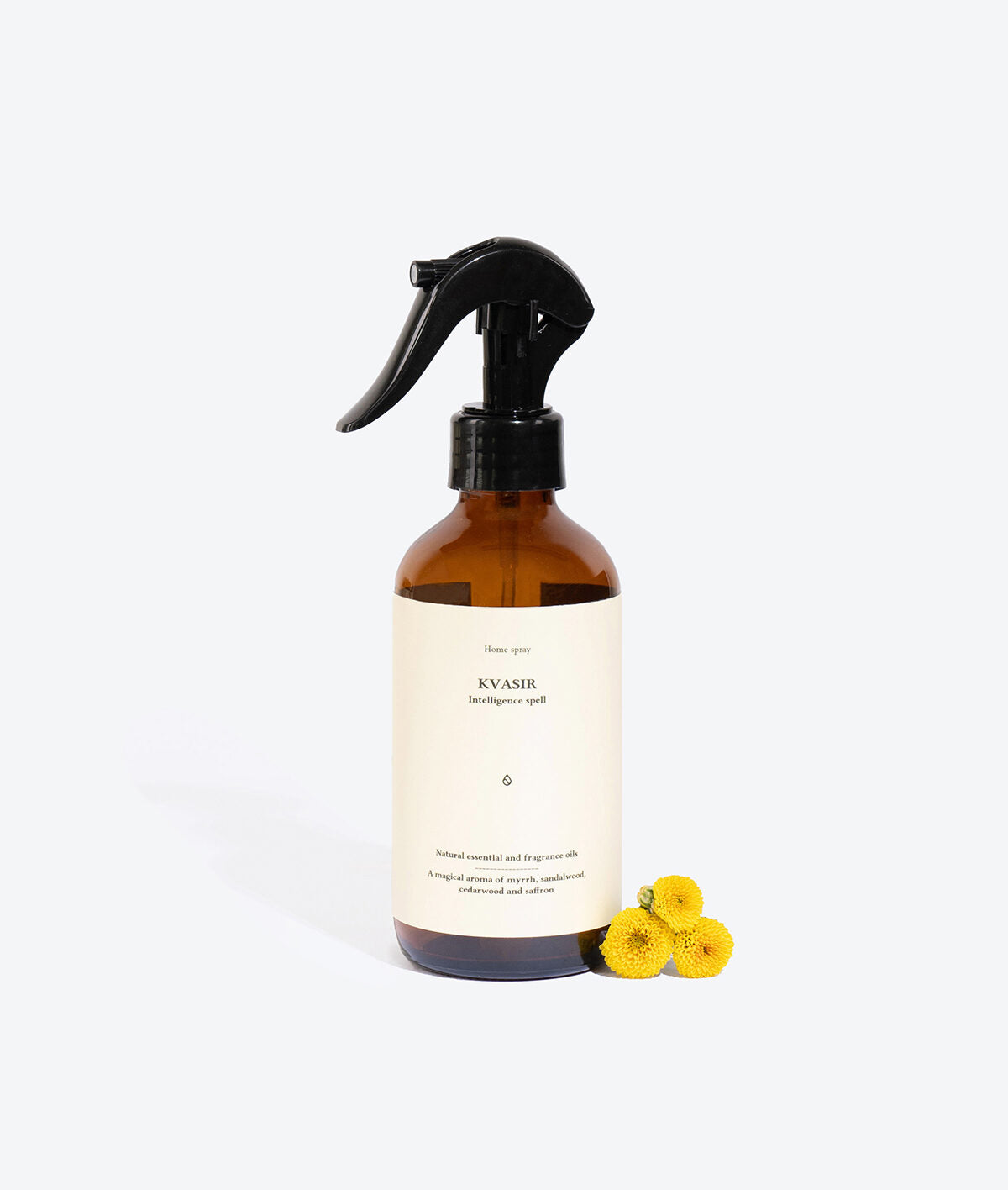Perfumed Home Spray KVASIR bottle, front view