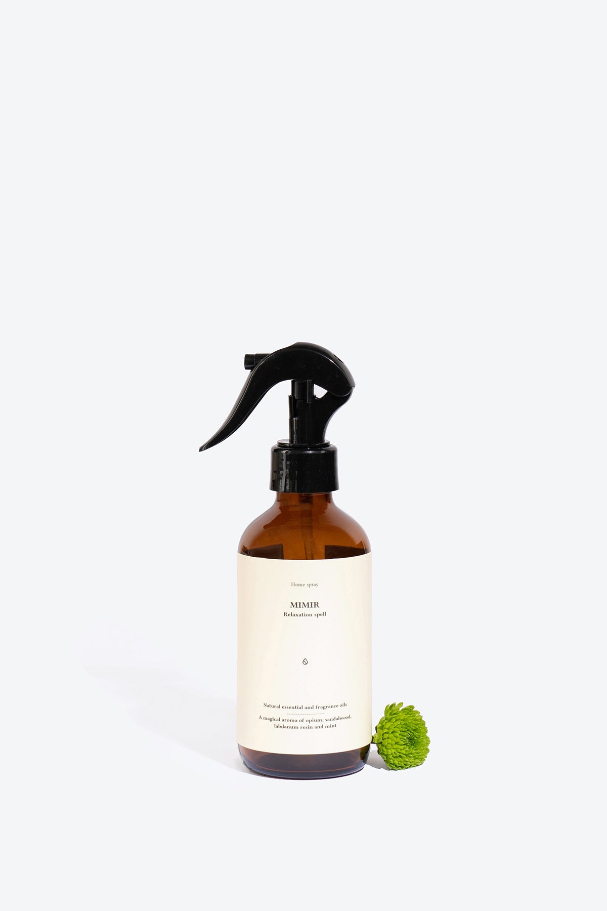 MIMIR perfumed home spray, 200ml bottle front view