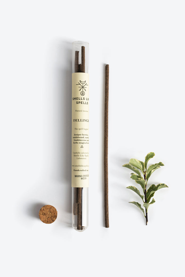 Natural Incense DELLINGR pack, front view