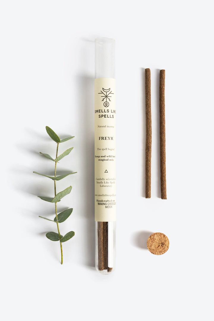 Natural Incense FREYR pack, front view