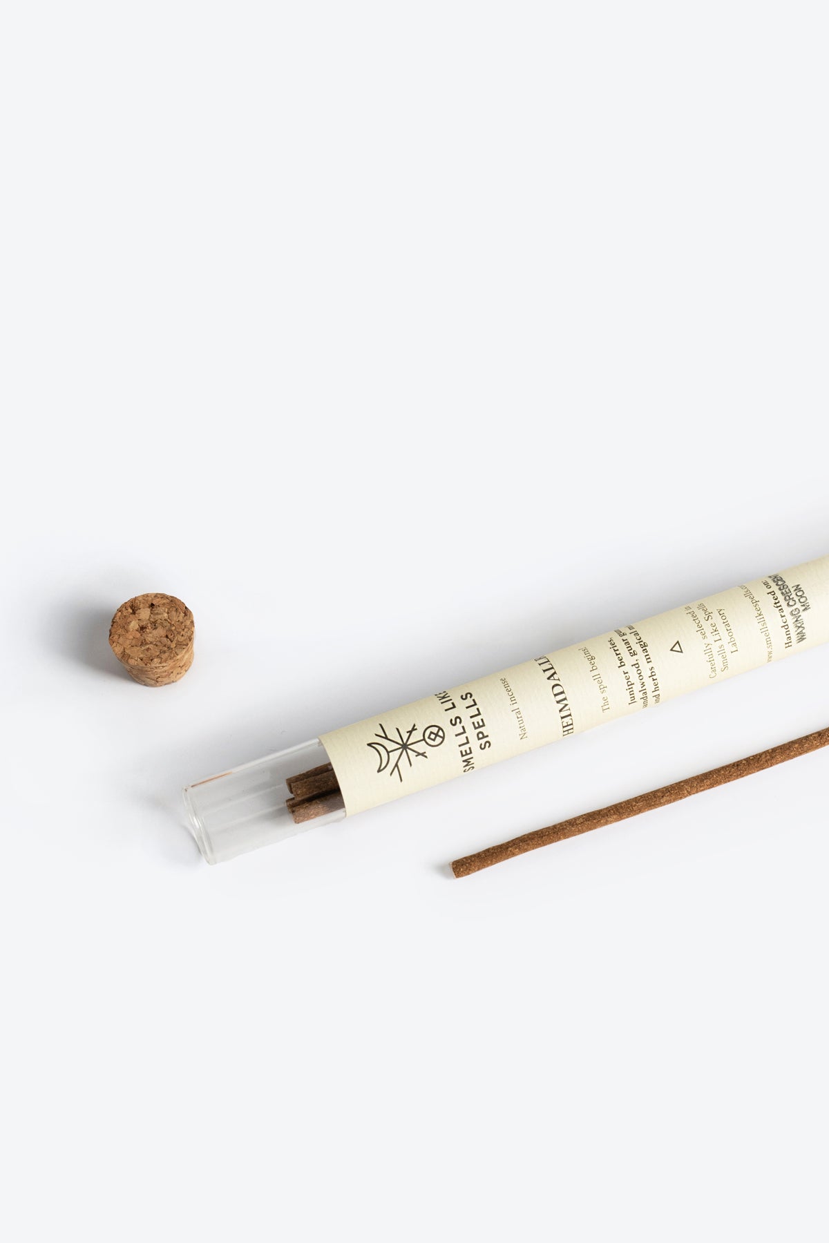 Close-up of Natural Incense HEIMDALLR sticks