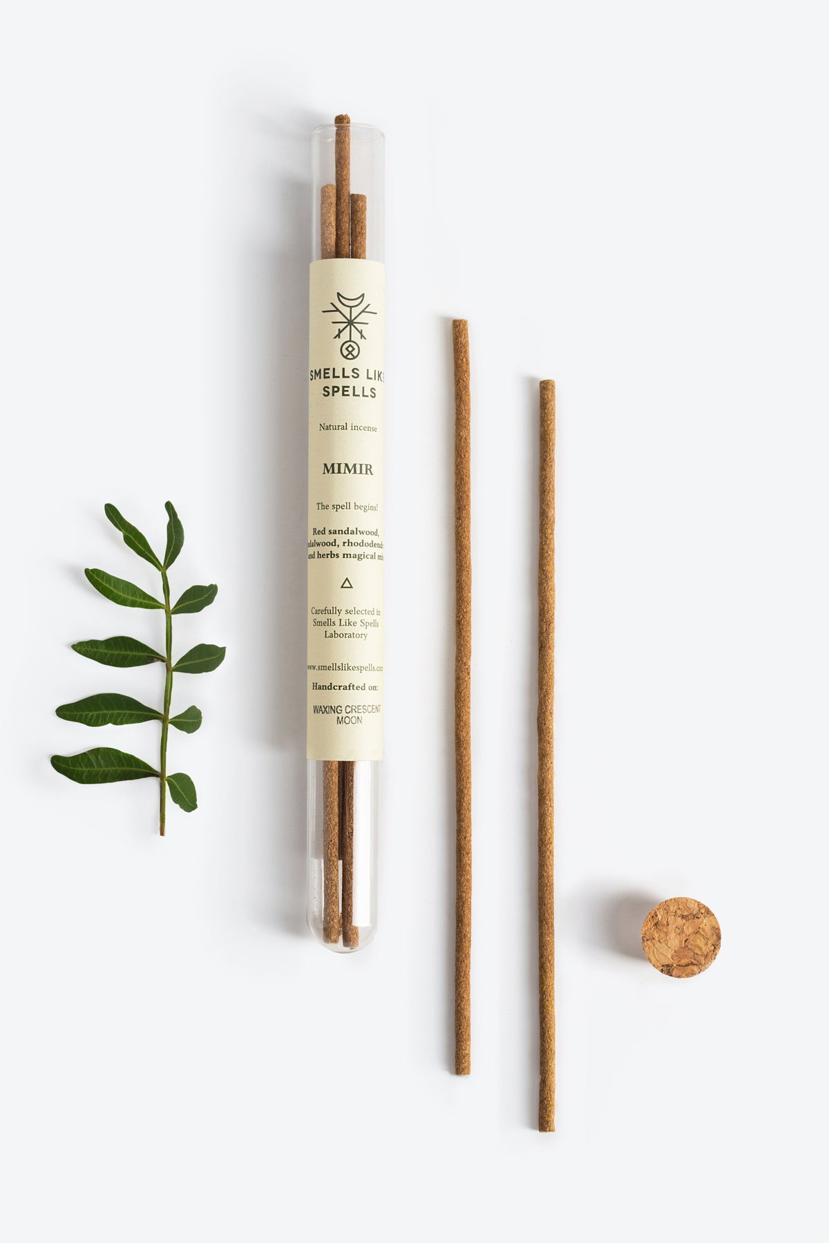 Natural Incense MIMIR sticks, front view