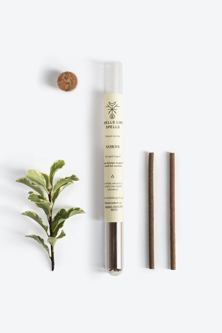 Natural Incense NORNS pack, front view