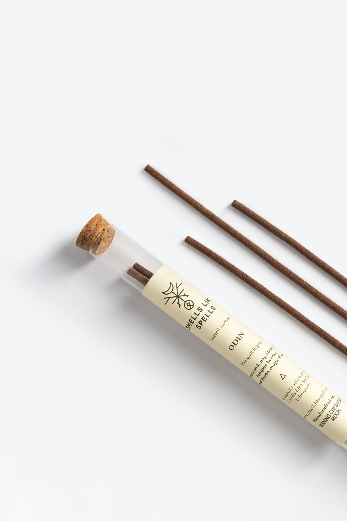 Close-up of Natural Incense ODIN sticks