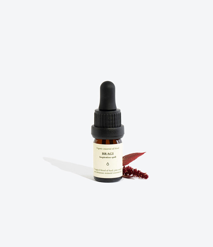 BRAGI essential oil blend, 5ml glass bottle with pipette