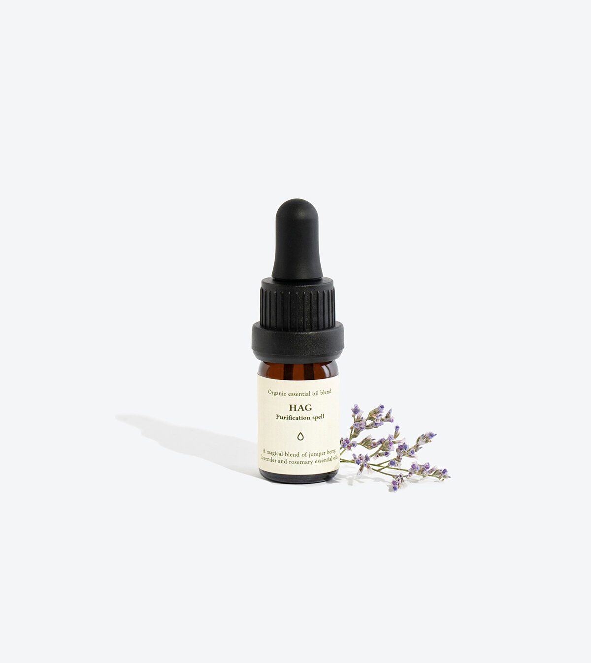HAG essential oil blend, 5ml glass bottle with pipette