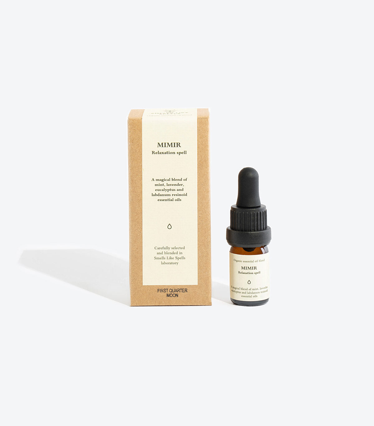 MIMIR essential oil blend with included ritual card for clarity and inner wisdom