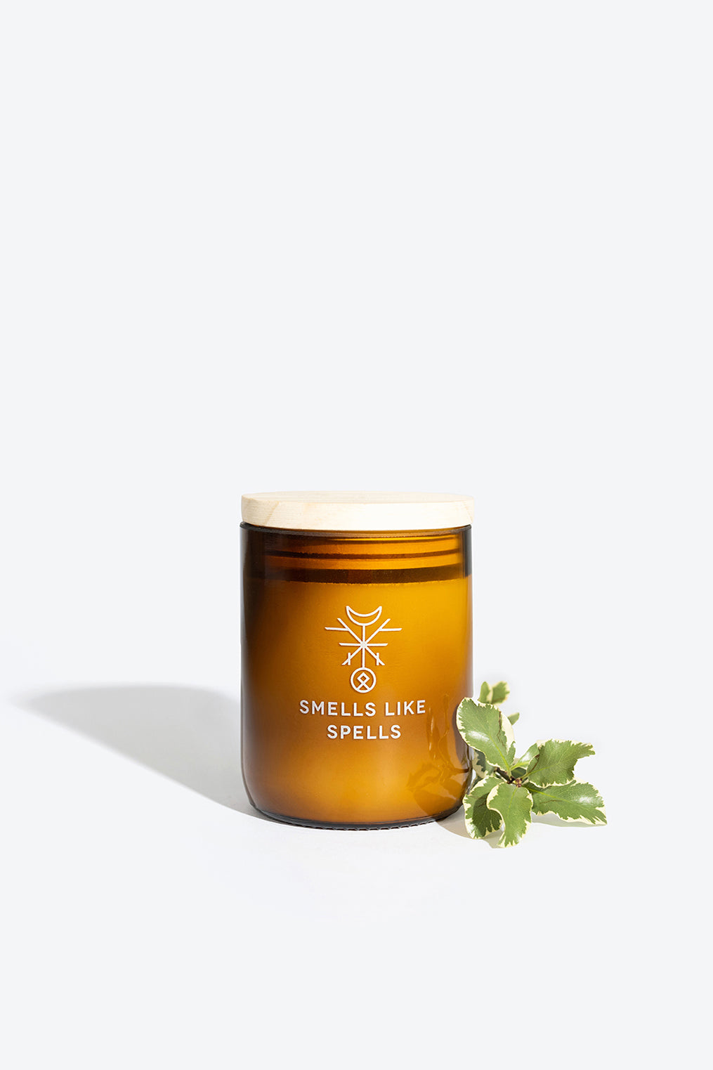 DELLINGR candle lit, warm glow for a morning energy ritual