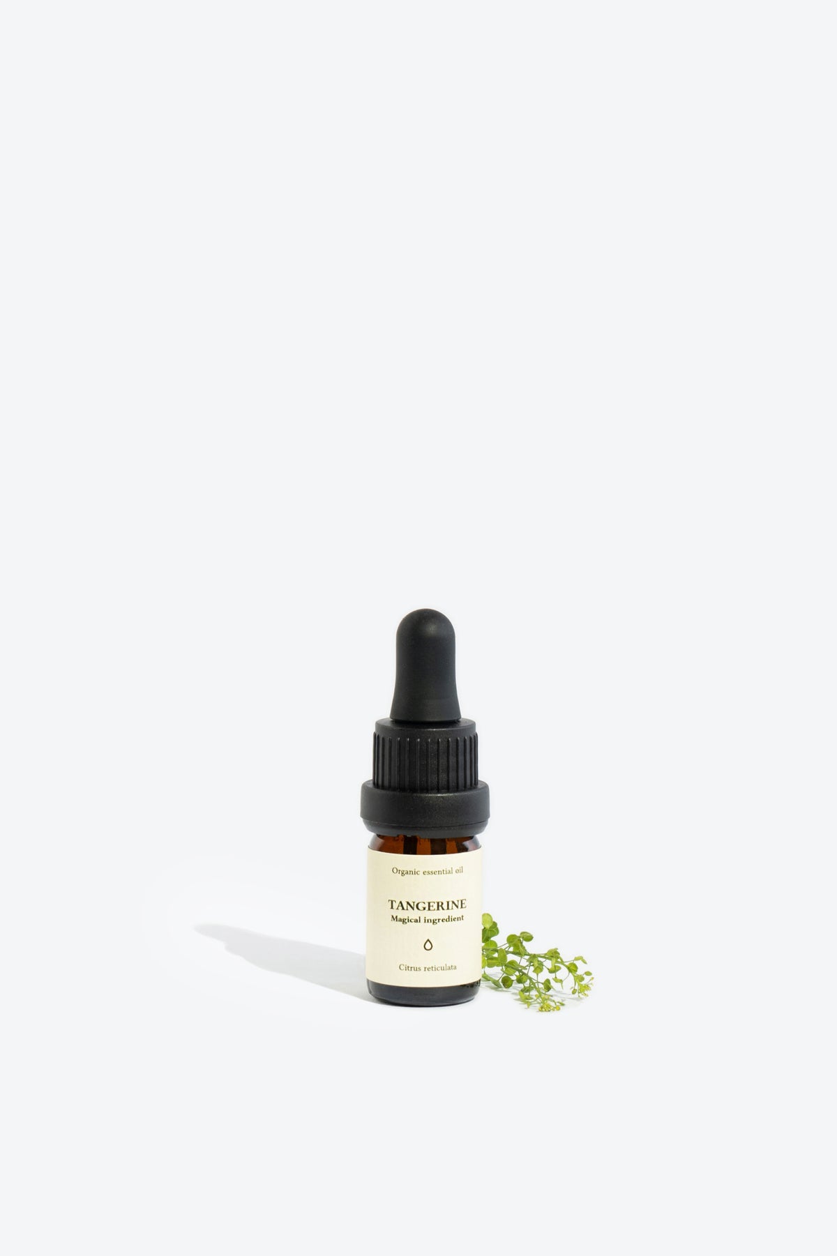 TANGERINE essential oil, 5ml glass bottle with pipette
